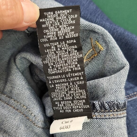 1822 jeans size 14 EUC cool-looking front patch pockets - Picture 6 of 9